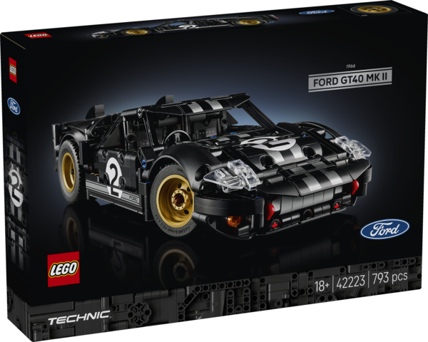 LEGO Technic 1966 Ford GT40 MKII-racerbil 42223