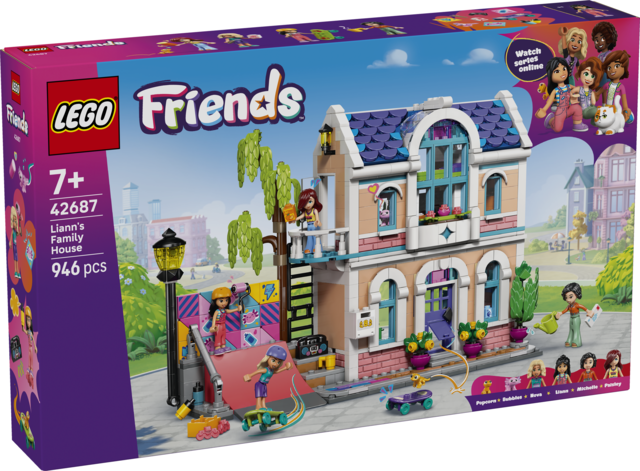 LEGO Friends Lianns families hus 42687
