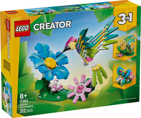 LEGO Creator Vilde dyr: Farverig kolibri 31384