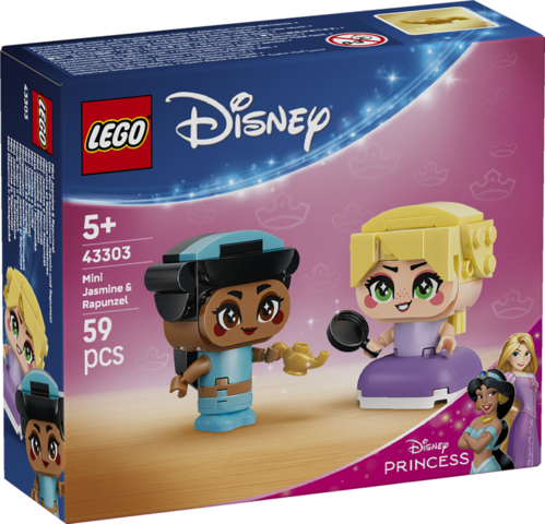 LEGO Disney Minimodeller af Jasmin og Rapunzel 43303