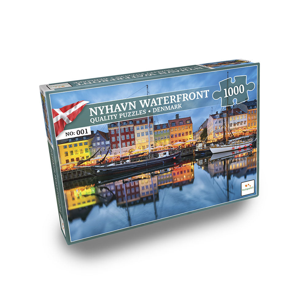 Nordic Quality Puzzles - DA:001 - Nyhavn Waterfront 1000 Brikker