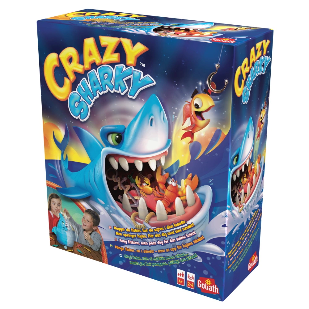 Crazy Sharky – Fisk eller bliv fisket!