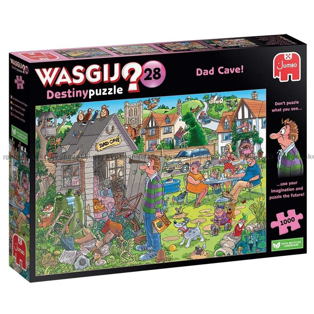 Puzzle Wasgij Destiny 28 Dad Cave 1000 Brikker