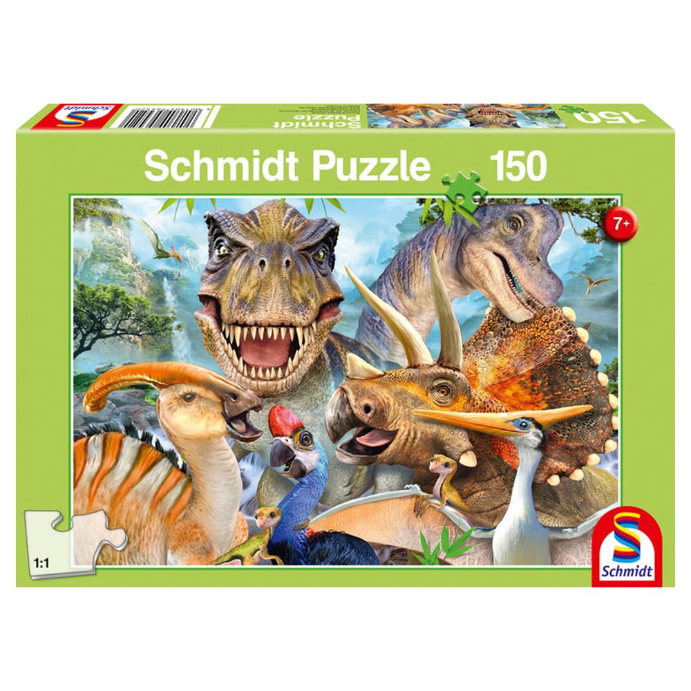 Puzzle Dinotopia 150 Brikker