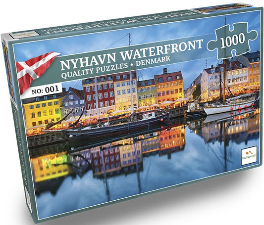 Nordic Quality Puslespil 1000 brikker Nyhavn Waterfront