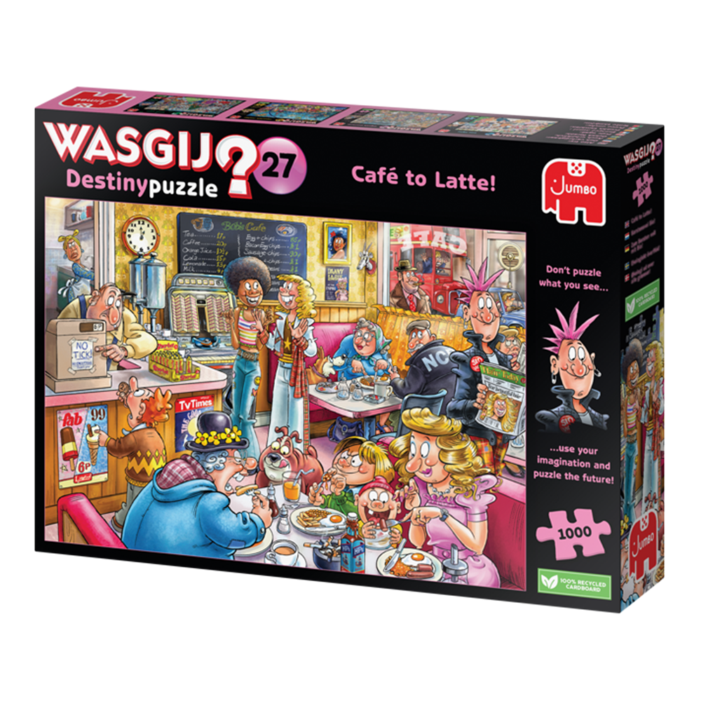 Puzzle Wasgij Destiny 27 Coffee Shop 1000 Brikker