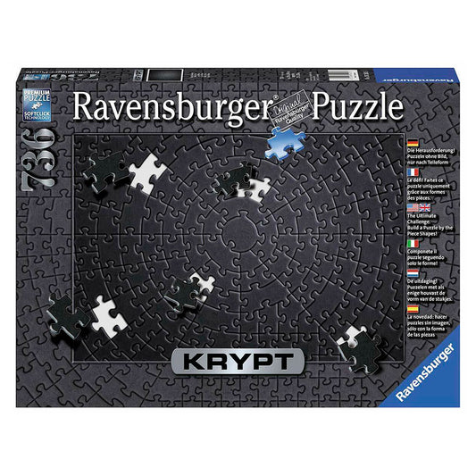 Ravensburger Puslespil: Krypt Black (736 brikker)