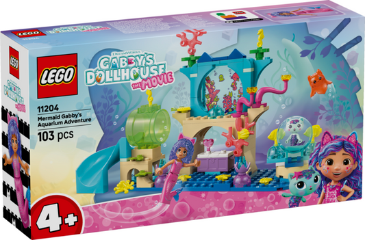 LEGO Gabbys Dollhouse Havfrue-Gabbys akvarie-eventyr 11204