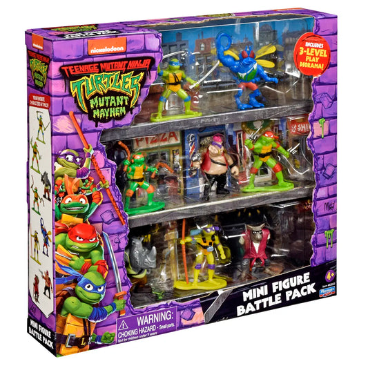 Turtles Mutant Mayhem Mini Figure Battle Pack