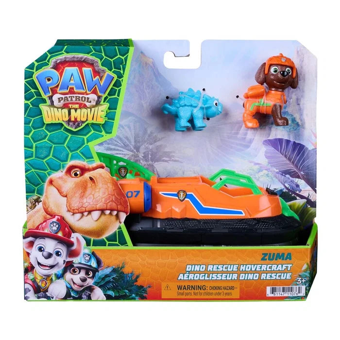 Paw Patrol Movie 3 Dino Theme Vehicle Zuma