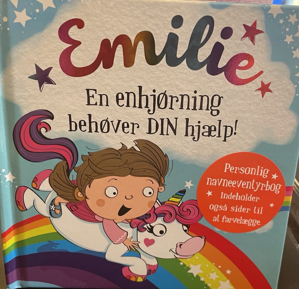 Emilie en enhjørning behøver din hjælp