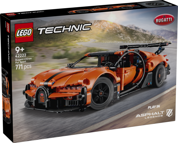 LEGO Technic Bugatti Chiron Pur Sport 42222