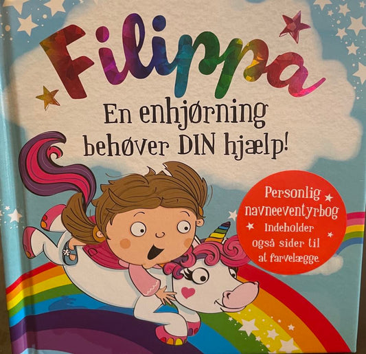 Filippa en enhjørning behøver din hjælp