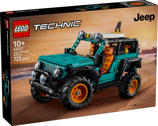 LEGO Technic Jeep Wrangler Rubicon SUV 42227
