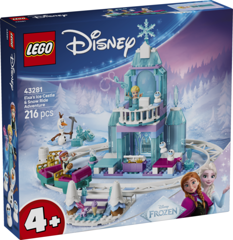 LEGO Disney Elsas isslot og snebane-eventyr 43281