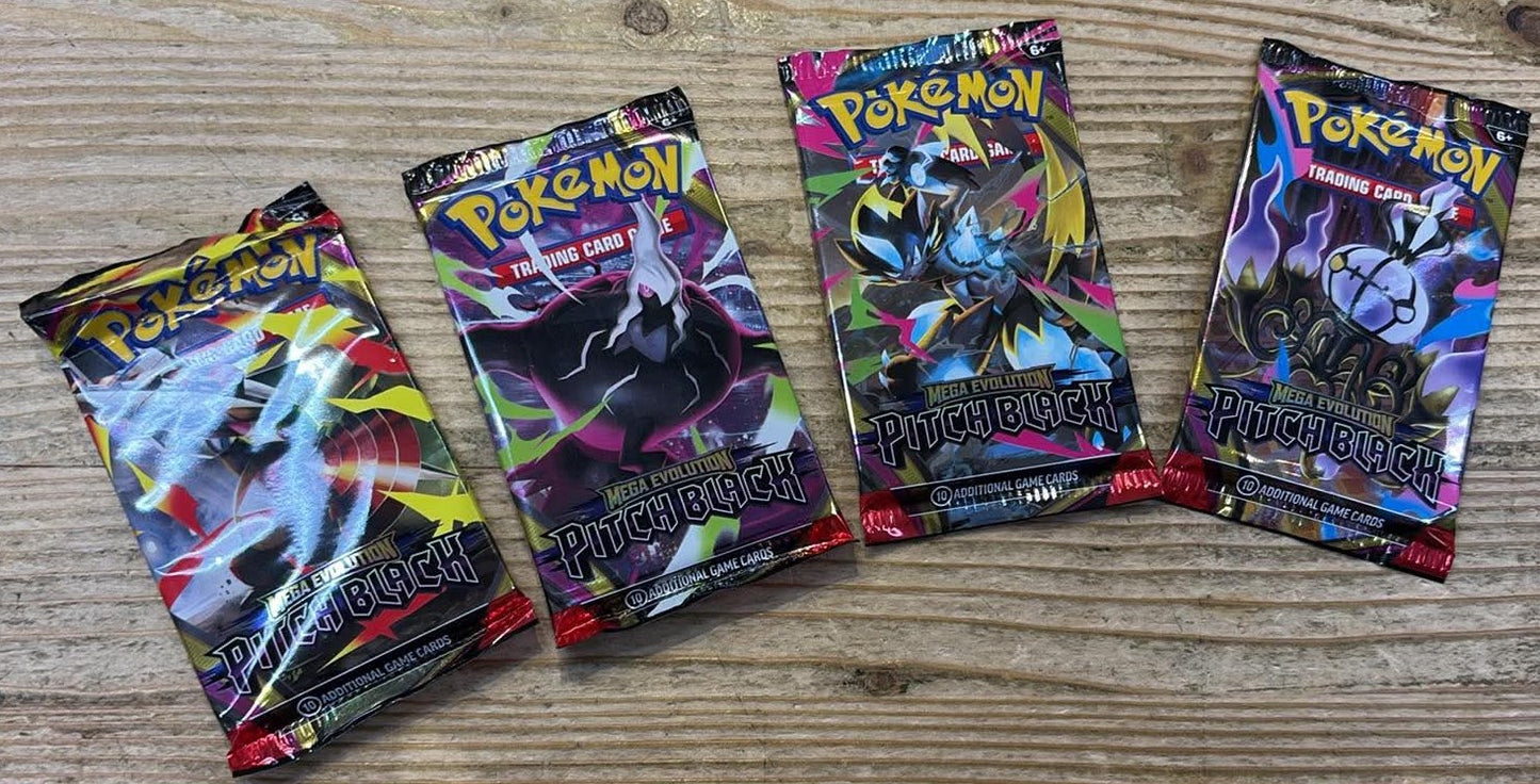 Pokémon Pitch Black blister pakke