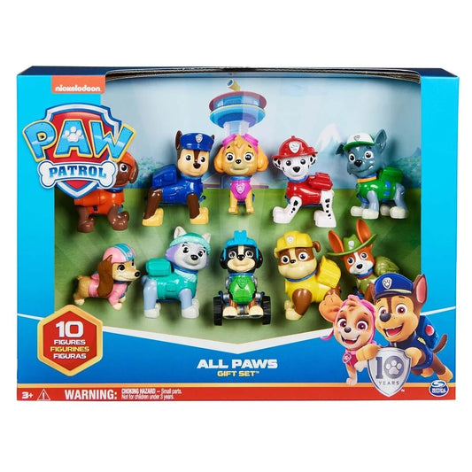 Paw Patrol Celebration 10 pakke figurer