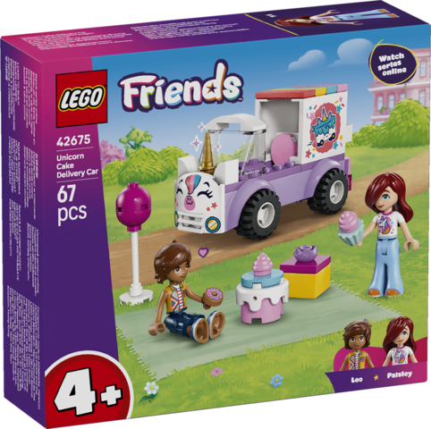 LEGO Friends Enhjørninge-kagevogn 42675