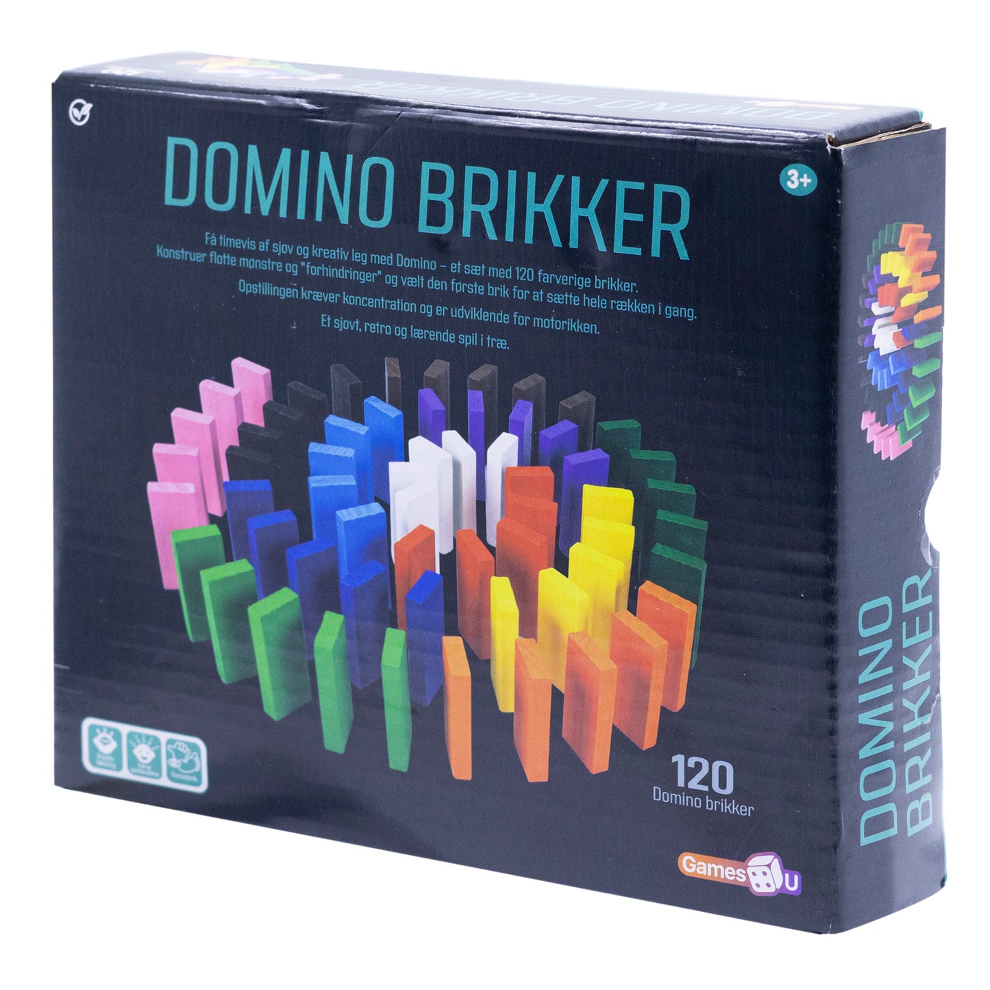 Games4u Domino med 120 brikker