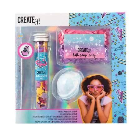 Create it! bade- og spas�t med badekonfetti