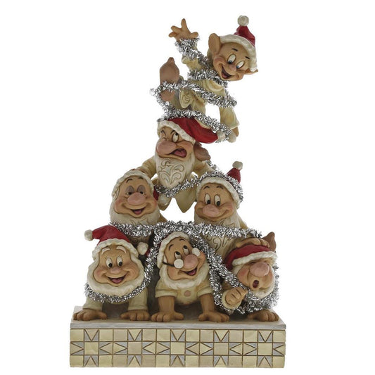 Disney Tradition De 7 små dværge julepyramide. 46