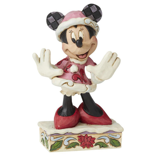 Disney Traditions Minnie Mouse i julestemning