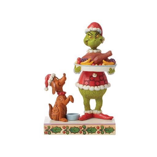 The Grinch "Grinch with Christmas dinner and Max