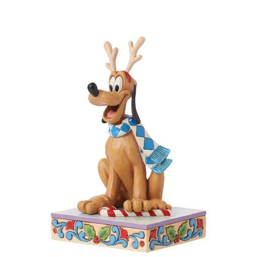 Disney Traditions Pluto som rensdyr