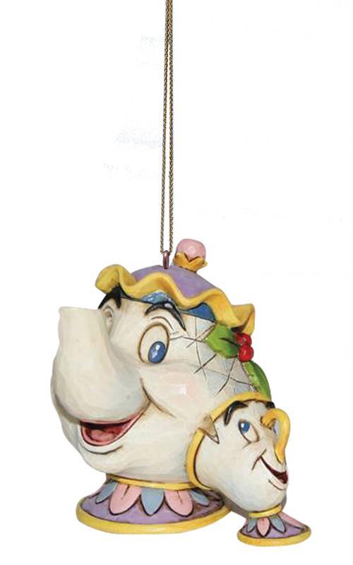 Disney Traditions Mrs. Potts & Chip ornament 116