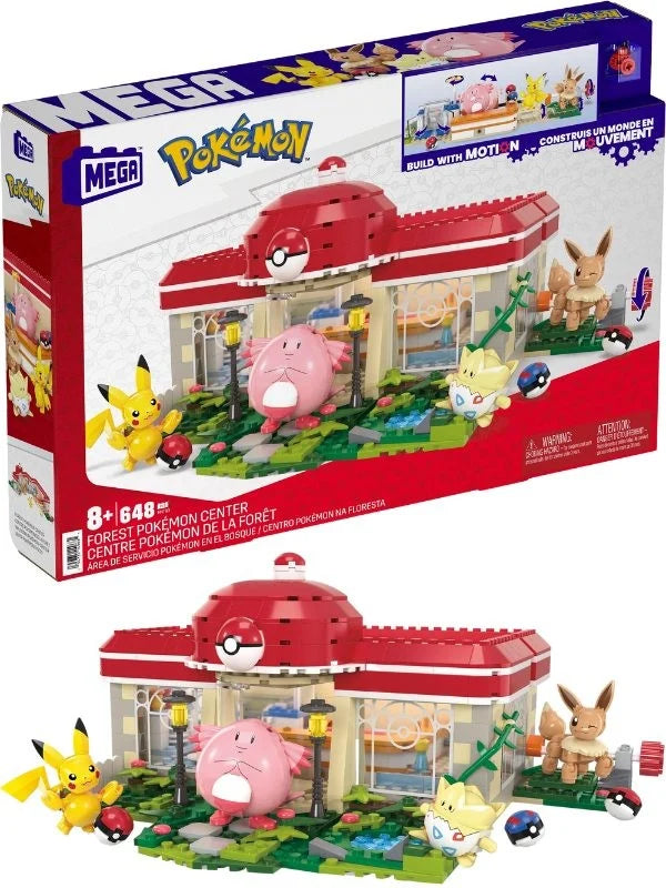 MEGA - Pokémon Forest Center Building Set