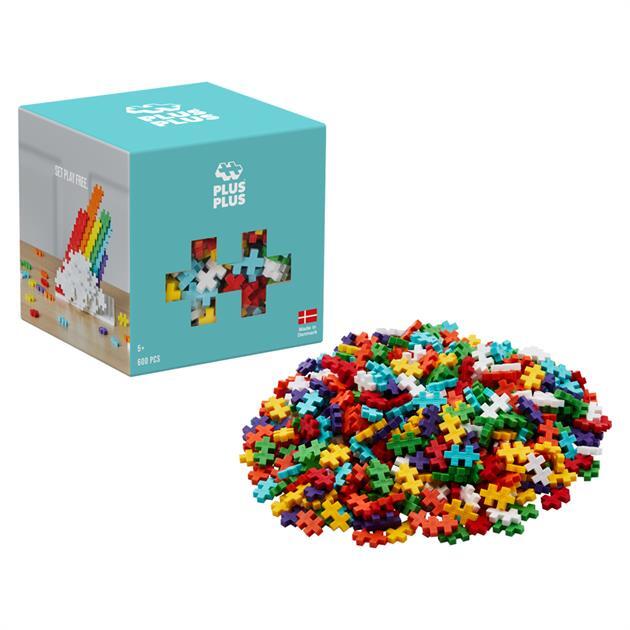Plus-Plus – Rainbow Mix 600 brikker
