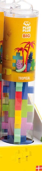 Plus-Plus – BIG Tropical (15 stk. Tubes)