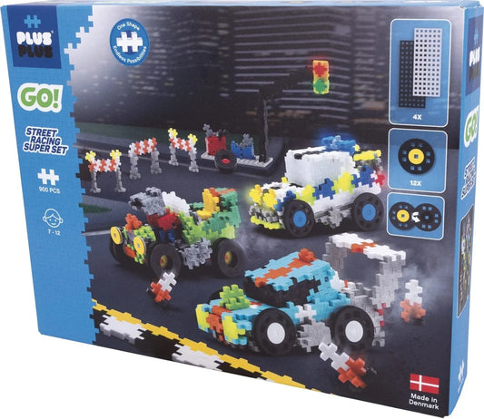 Plus-Plus Go - Streetracing Super Set (7010)