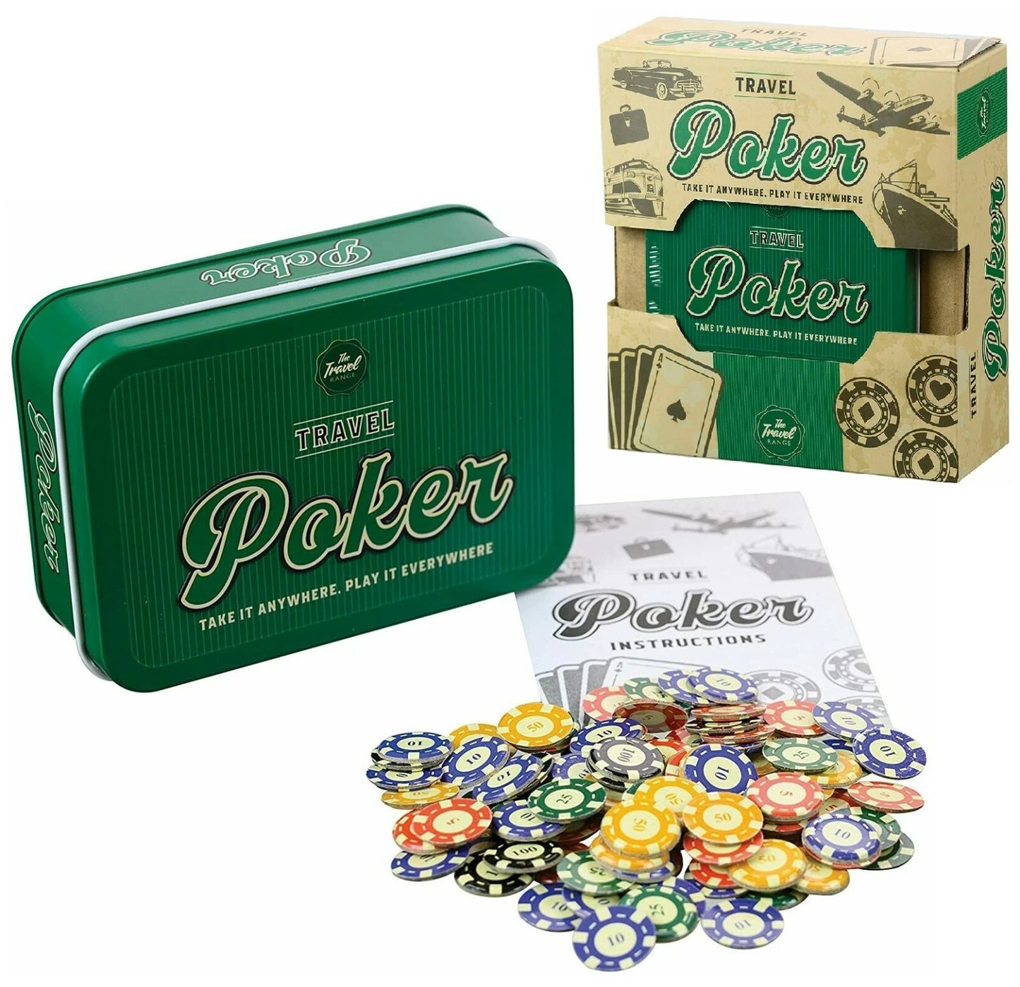 Poker rejse sæt