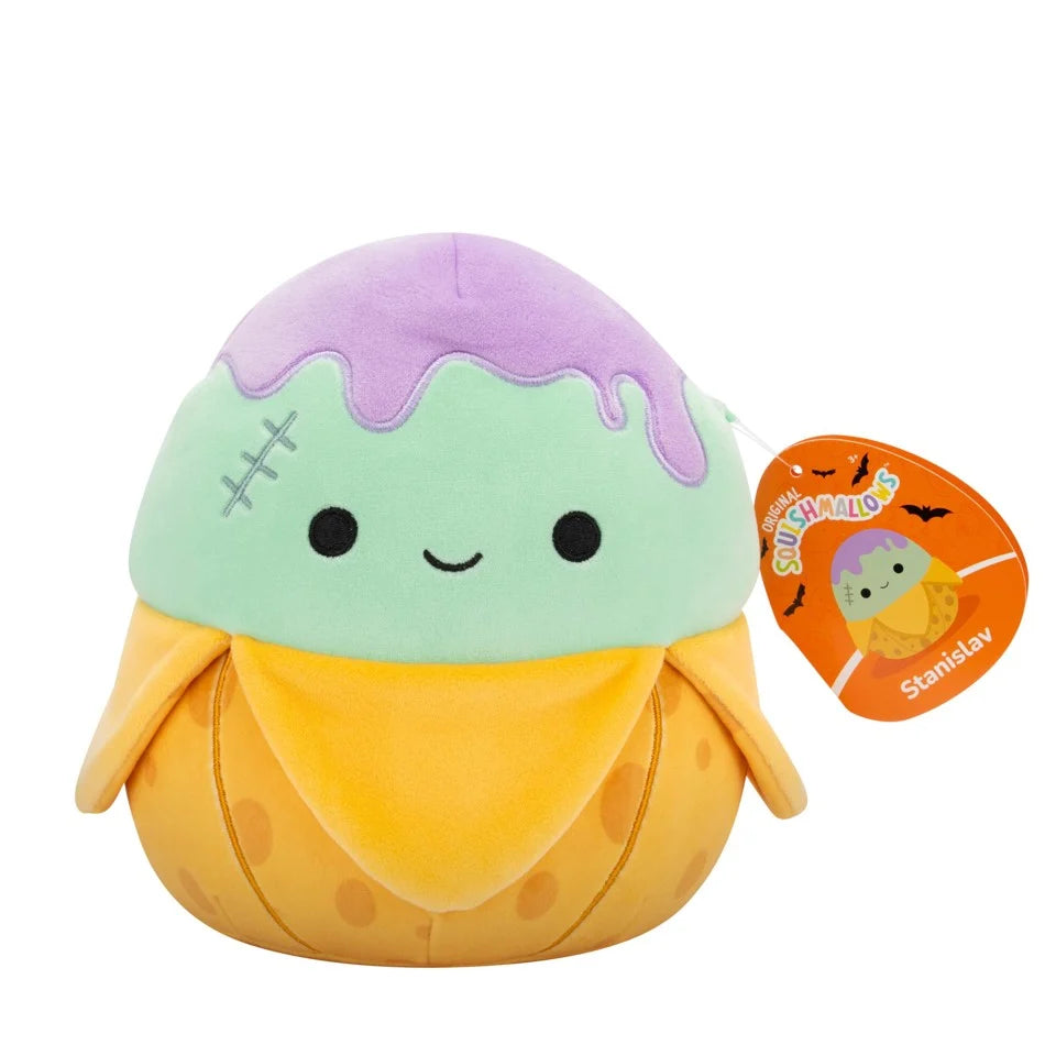 Squishmallows - 19 cm Halloween Plys - Stanislav Monster Banana