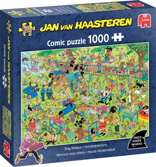 Jan Van Haasteren JvH Dog Parcour 1000 Brikker