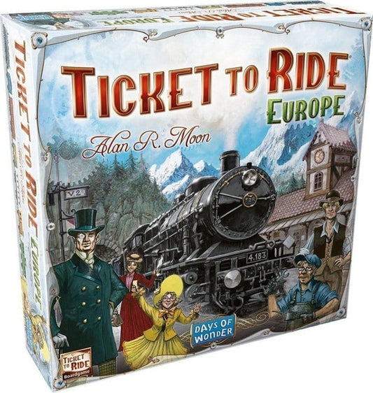 Ticket to Ride - Europe  Sjovt strategispil for hele familien